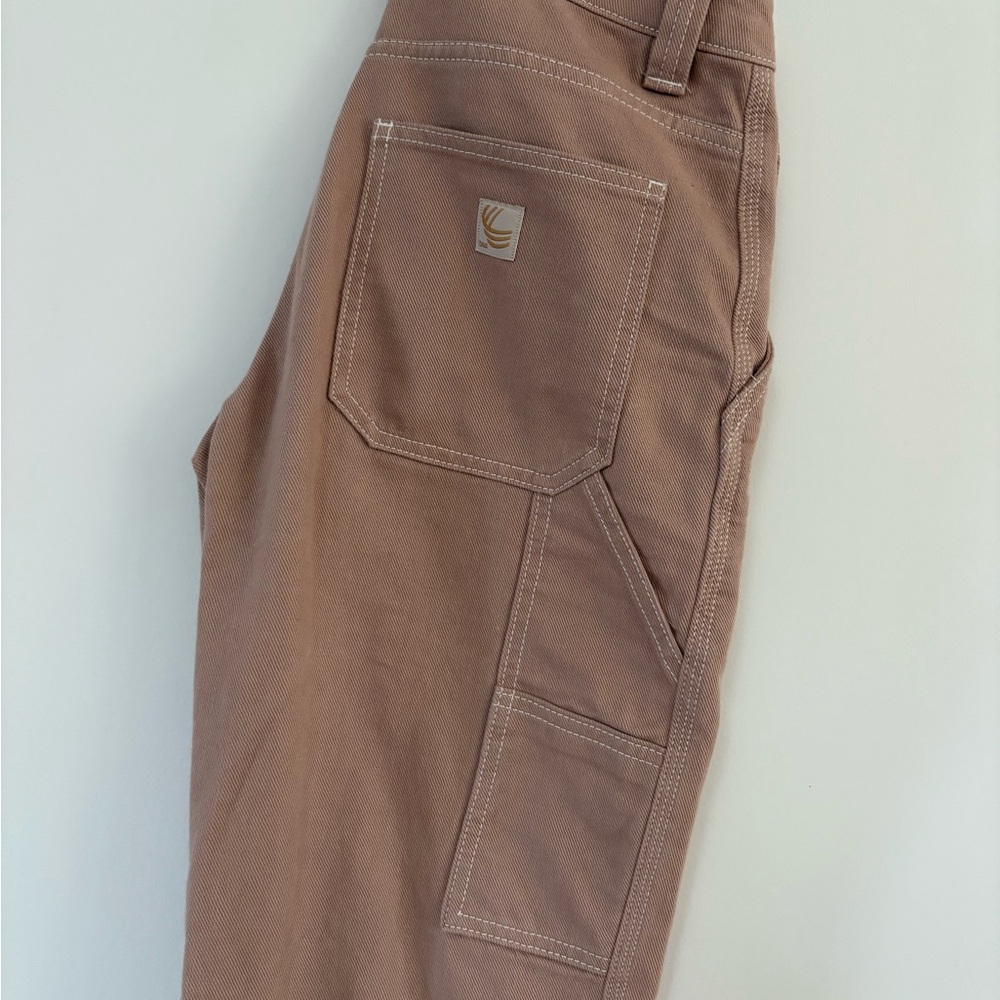 TNA Tan Utility Pants